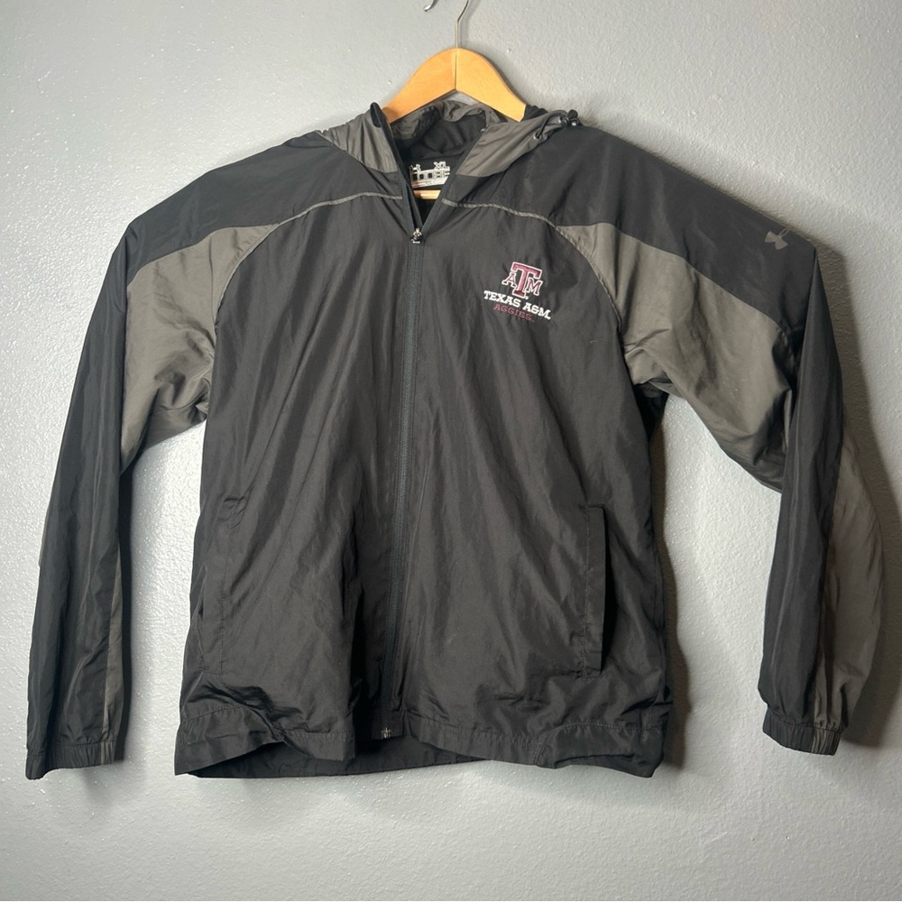 Under Armour Men's Black and Gray Windbreaker